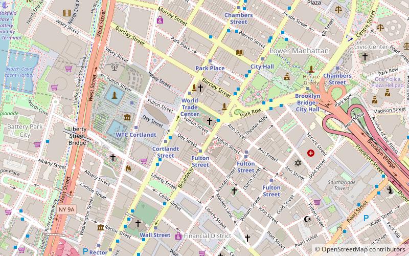 Fulton Street location map