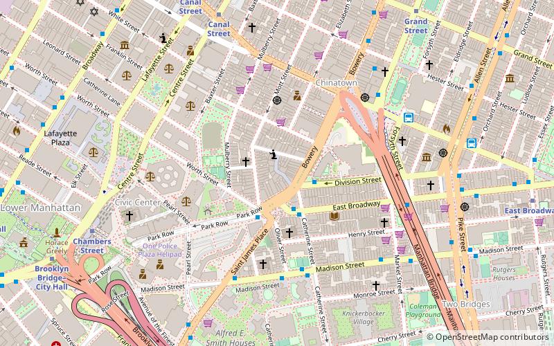 doyers street new york location map