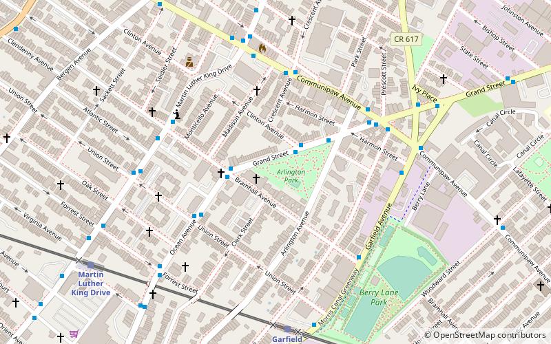 St. Patrick's Parish and Buildings location map