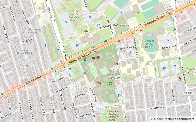 hofstra university museum long island location map