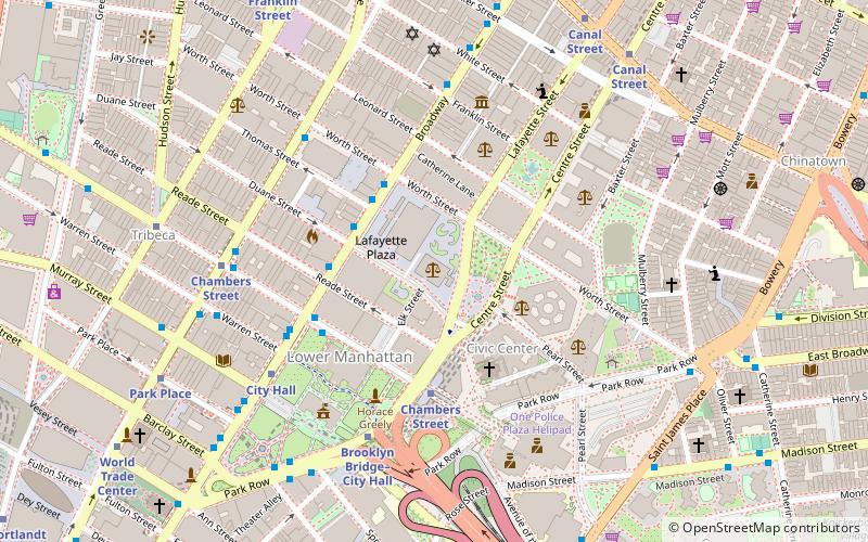 Tribunal de commerce international des États-Unis location map