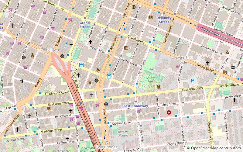 Metrograph location map