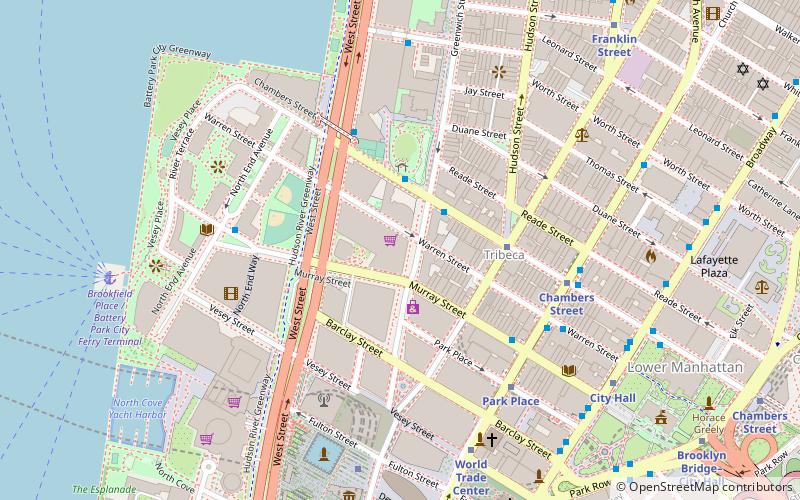 111 murray street new york city location map