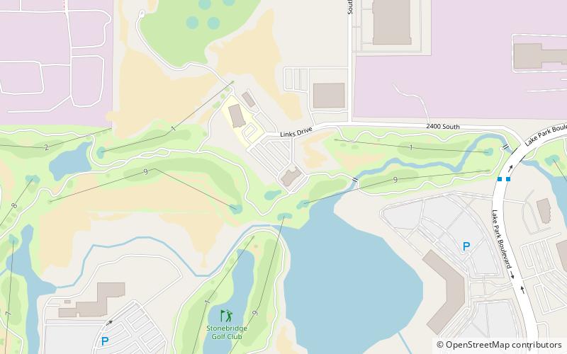 Stonebridge Golf Club location map