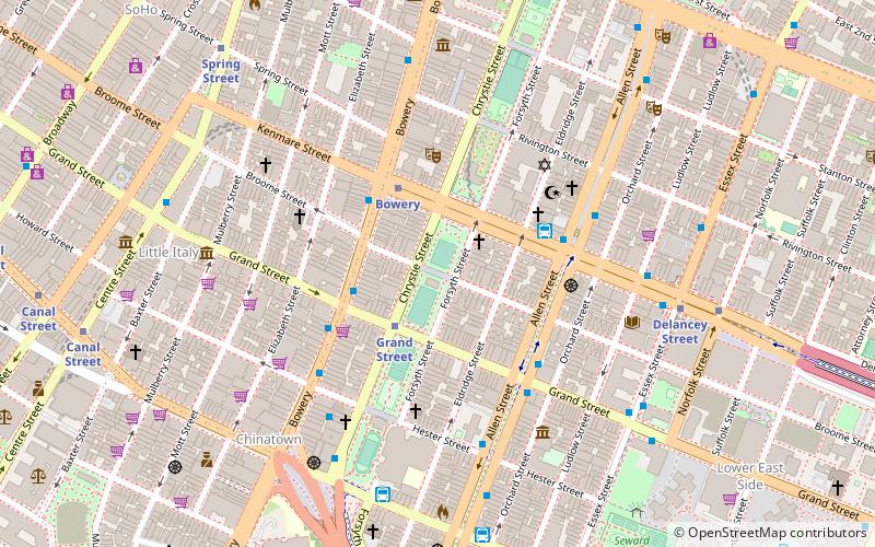 Broome Street location map