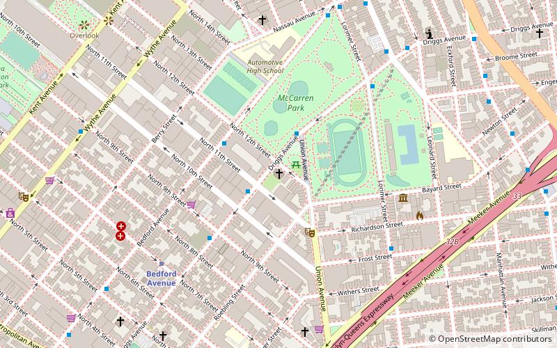 Cathédrale orthodoxe russe de New York location map