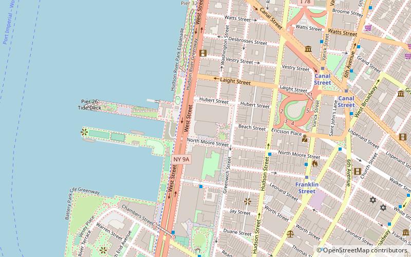 388 Greenwich Street location map