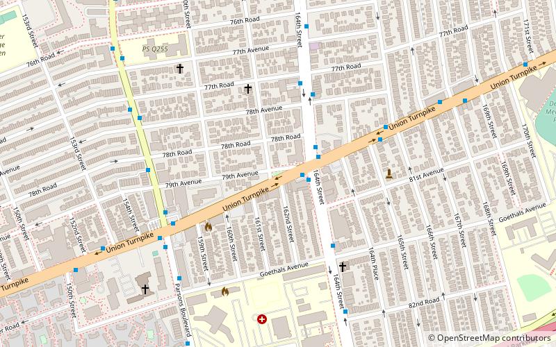 Hillcrest Veterans Square location map