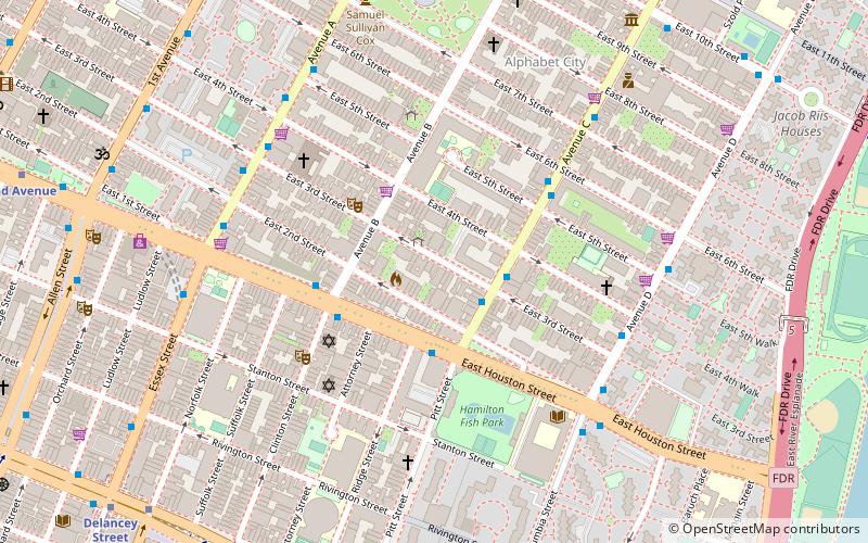 Nuyorican Poets Café location map