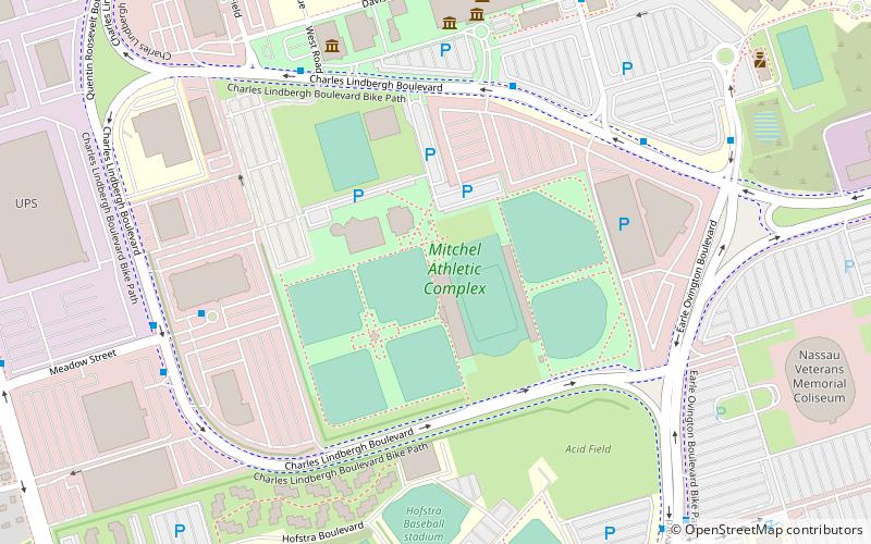 Mitchel Athletic Complex location map