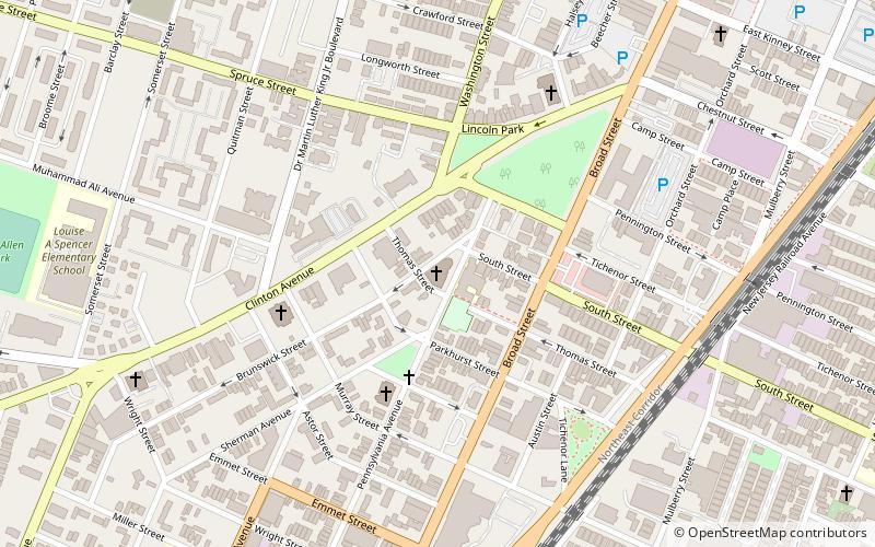 St. Columba's Church location map