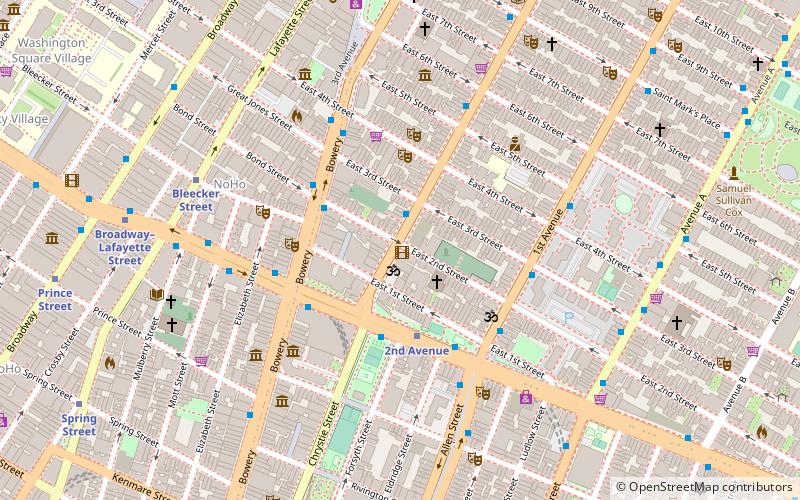 Anthology Film Archives location map