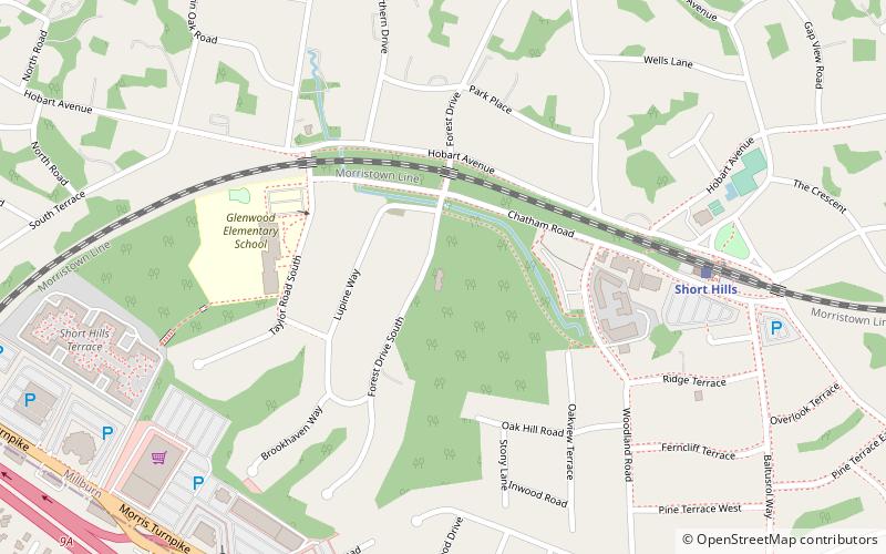 Cora Hartshorn Arboretum location map