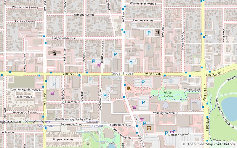 Sugar House location map