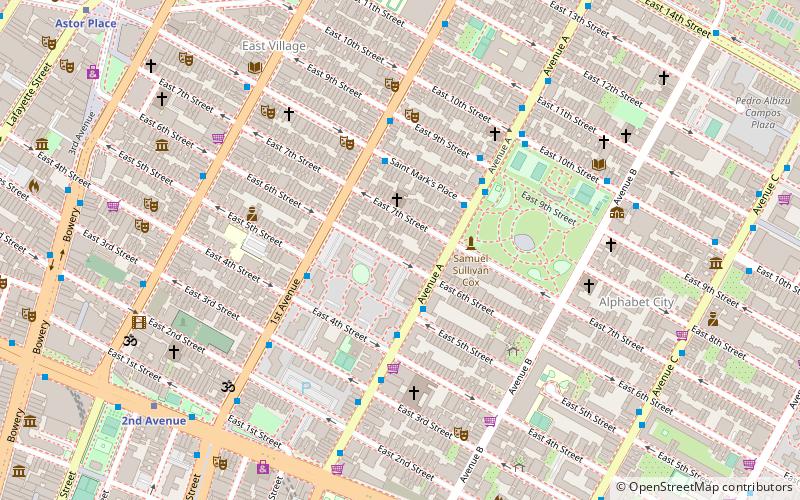 death co nueva york location map