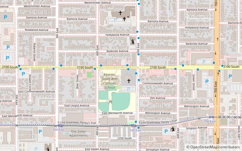 Kearns-St. Ann's Orphanage location map