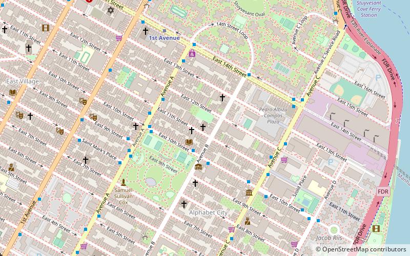 Eleventh Street Methodist Episcopal Chapel location map
