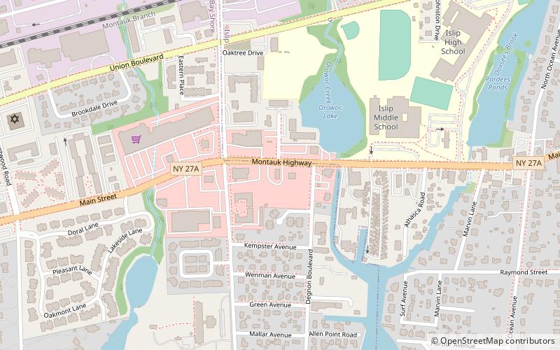 Bay Shore Mini Golf location map