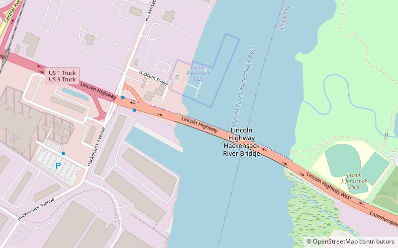 Lincoln Highway location map