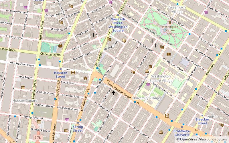 MacDougal Street location map