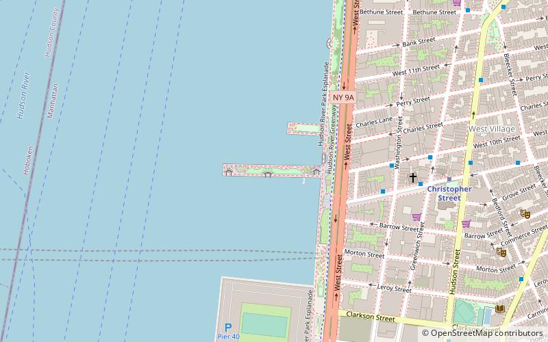 Pier 45 location map