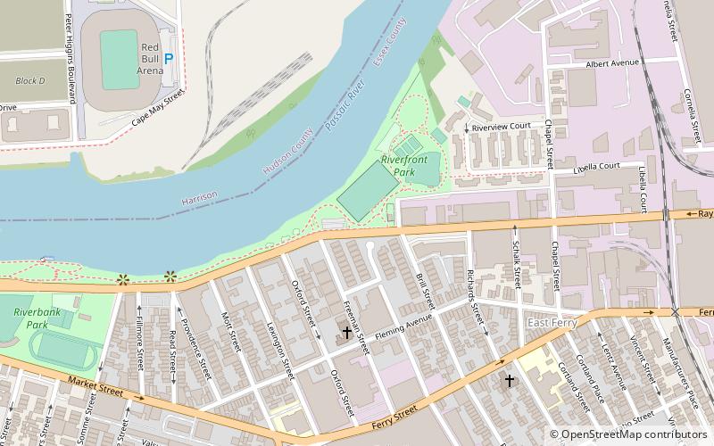 Newark Plank Road location map