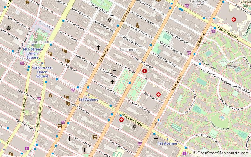 stuyvesant apartments new york city location map