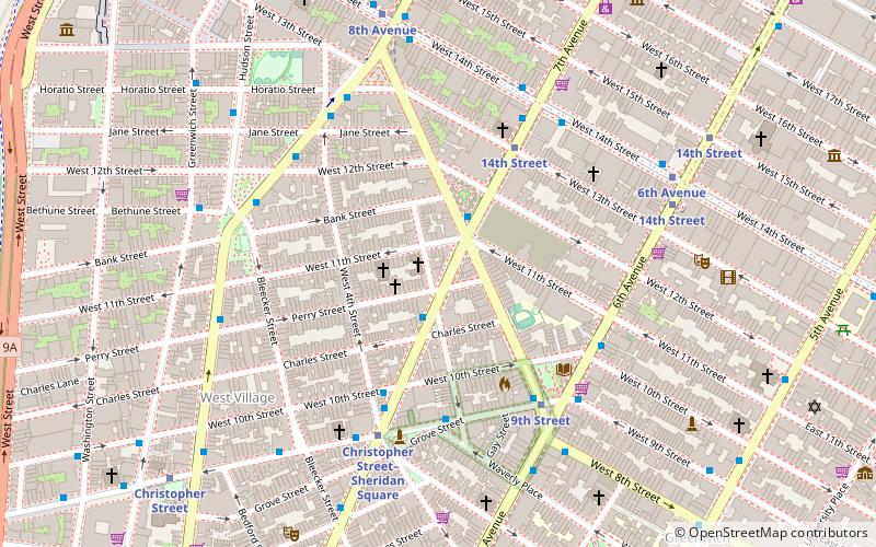 Village Vanguard location map