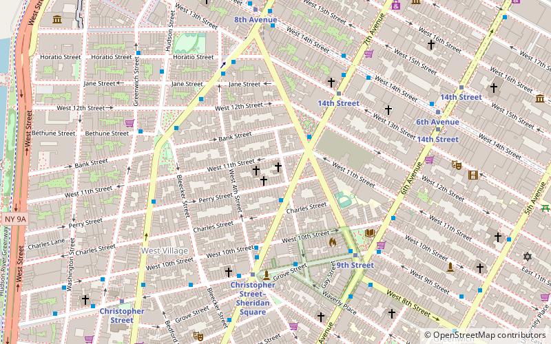 Rattlestick Playwrights Theater location map