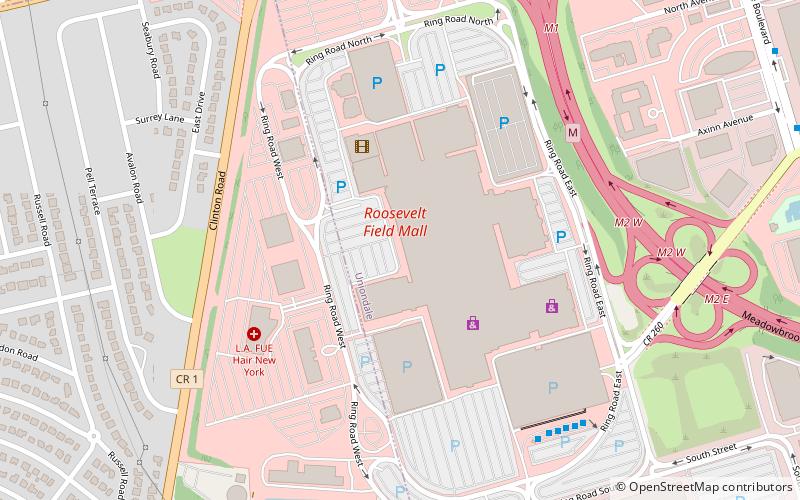 Roosevelt Field Mall location map