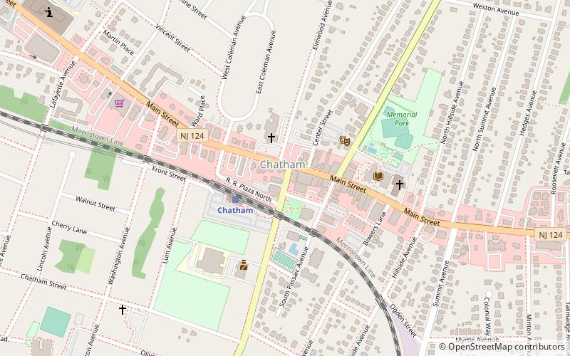Chatham location map