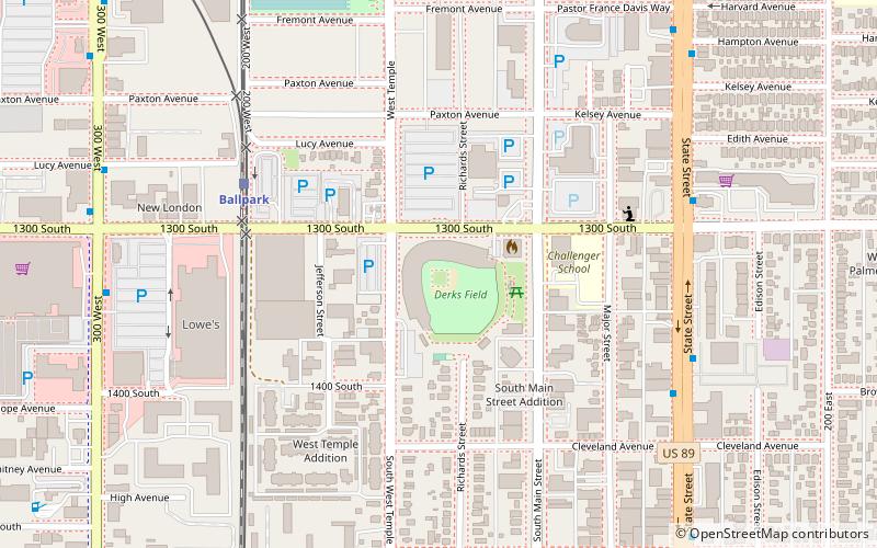 Smith's Ballpark location map