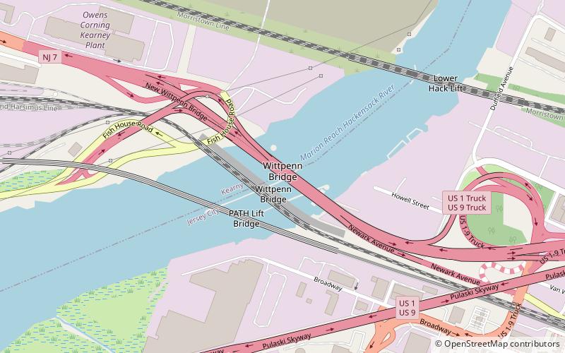 Wittpenn Bridge location map