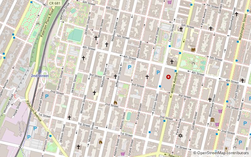 Keuffel and Esser Manufacturing Complex location map