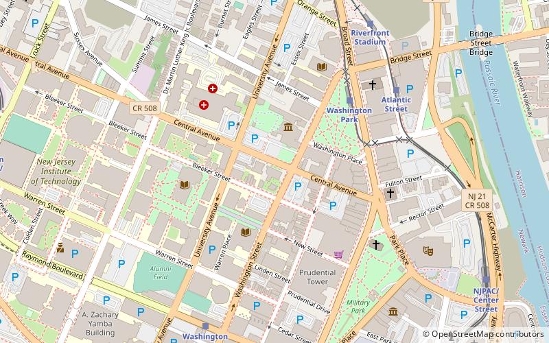 Pro-Cathedral of Saint Patrick in Newark location map