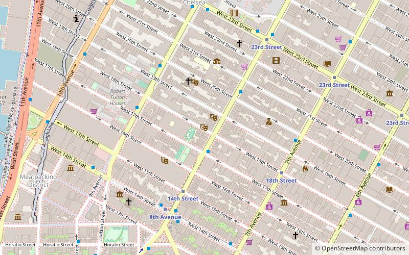 Joyce Theater location map