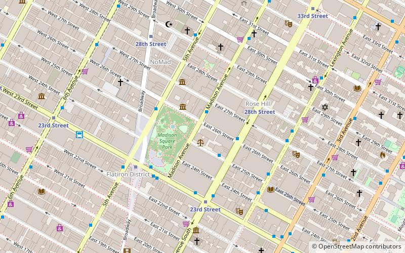 New York Life Building location map