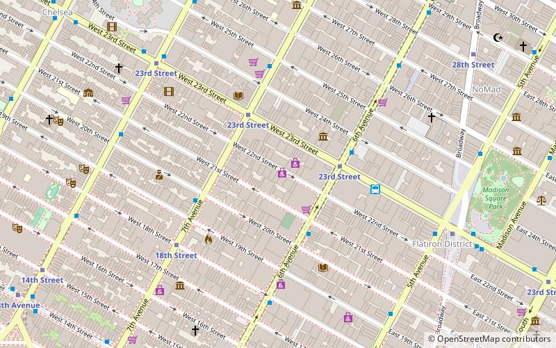 irish repertory theatre new york city location map