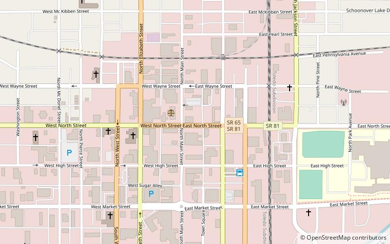 Metropolitan Block location map