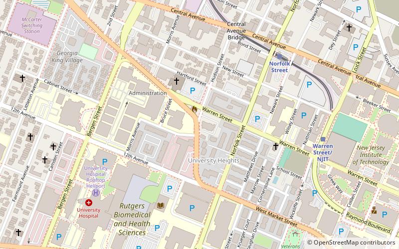 St. Joseph's Roman Catholic Church Rectory and School location map