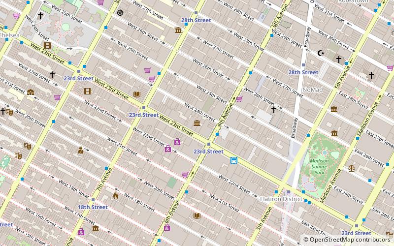 poster house nueva york location map