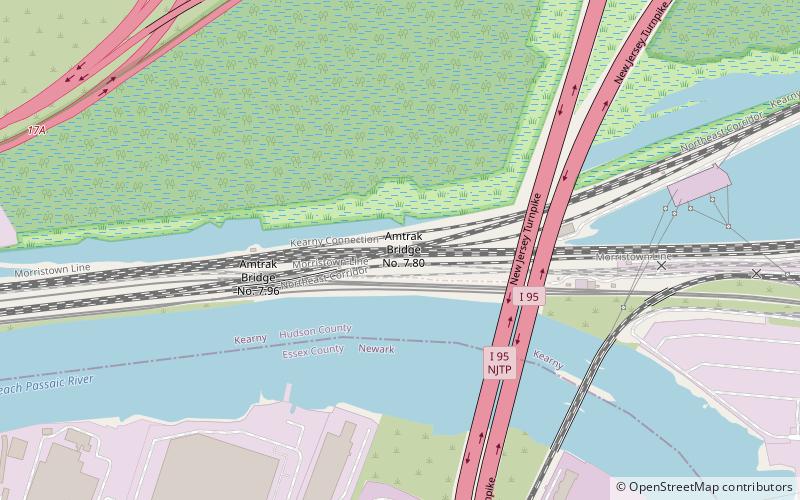 sawtooth bridges newark location map