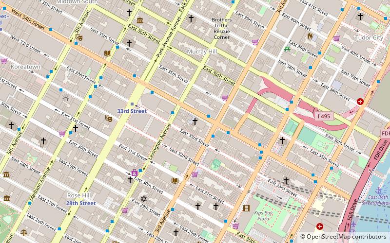 Armenian Evangelical Church of New York location map