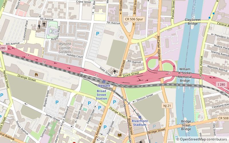 House of Prayer Episcopal Church and Rectory location map