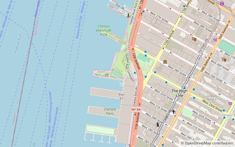 pier 62 skatepark new york city location map
