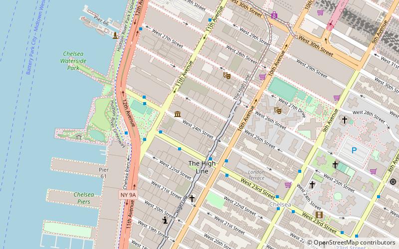 luhring augustine gallery new york city location map