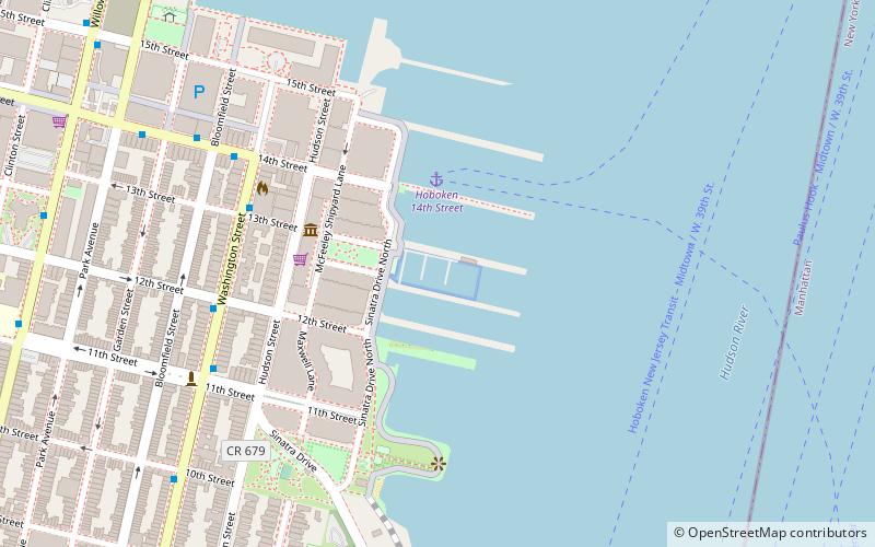 Shipyard Marina location map