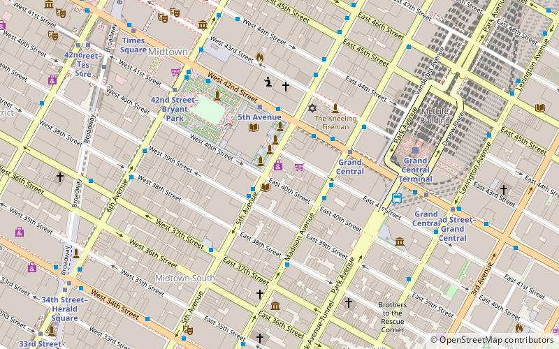 461 Fifth Avenue location map