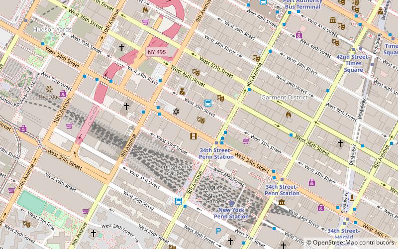 Manhattan Center location map