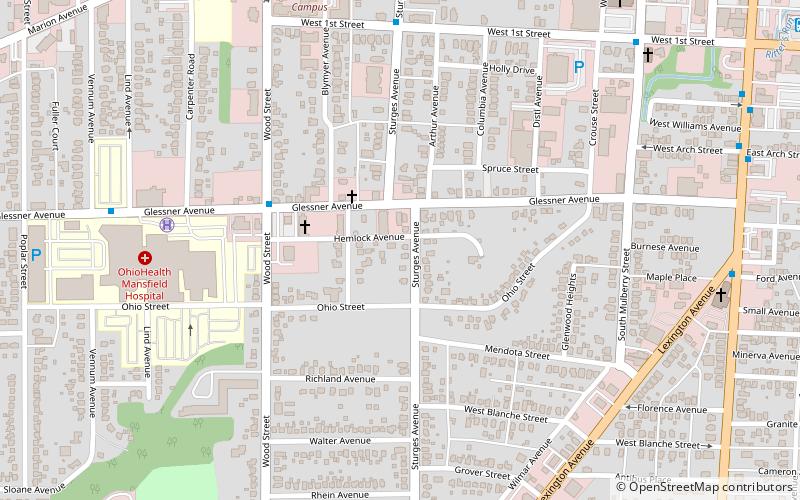 Casa Martin Bushnell location map